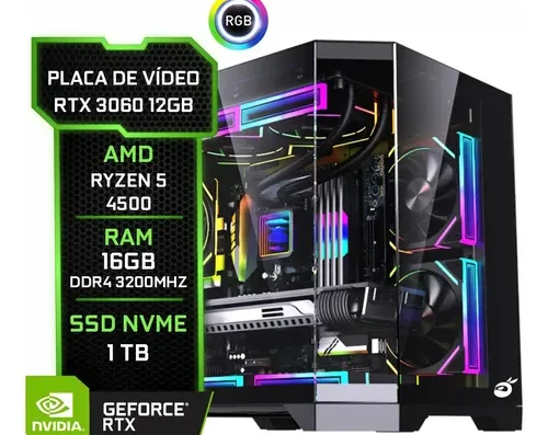 PC Gamer Ryzen 5 RTX 3060
