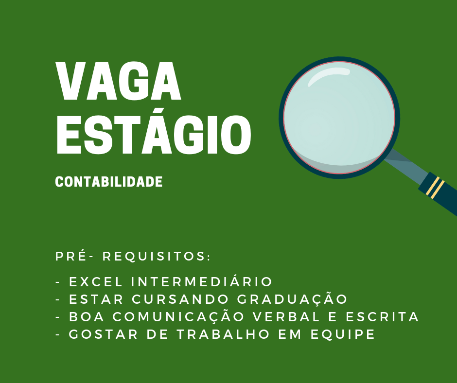 Vaga de Estágio Administrativo